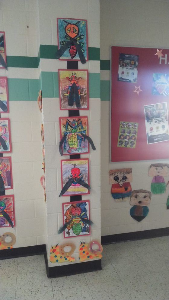 Art created by a student at South Elementary